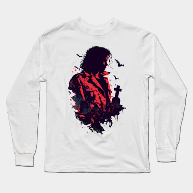 Horror Night - Pop Music Long Sleeve T-Shirt by Fenay-Designs